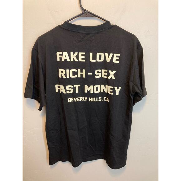 Homme + Femme Hotel Beverly Hills Black Short Sleeve T-Shirt NEW Men's Small - Picture 5 of 6